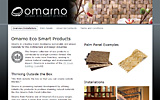 Omarno unique eco-smart products - front page